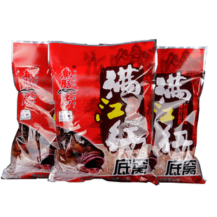 鱼膳房官方正品 清华钓具满江红底窝料百川窝王钓鱼饵料野钓青鲤