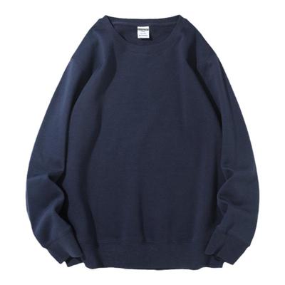 秋冬款保暖摇粒绒加厚圆领卫衣