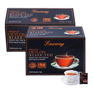 斯里兰卡进口乐卡斯锡兰红茶袋泡茶包茶叶奶茶速食食品冲饮饮品