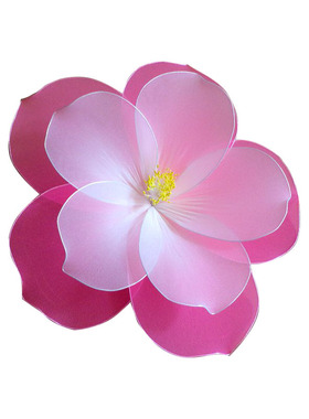 丝网花桃花舞蹈演出装饰布置花艺