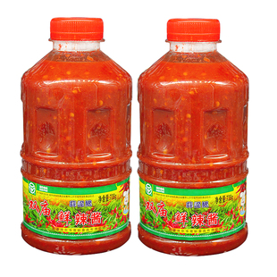 内蒙古河套蒜泥狠辣椒酱738g烧烤调味蒜蓉酱巴盟双庙蒜泥狠鲜辣酱