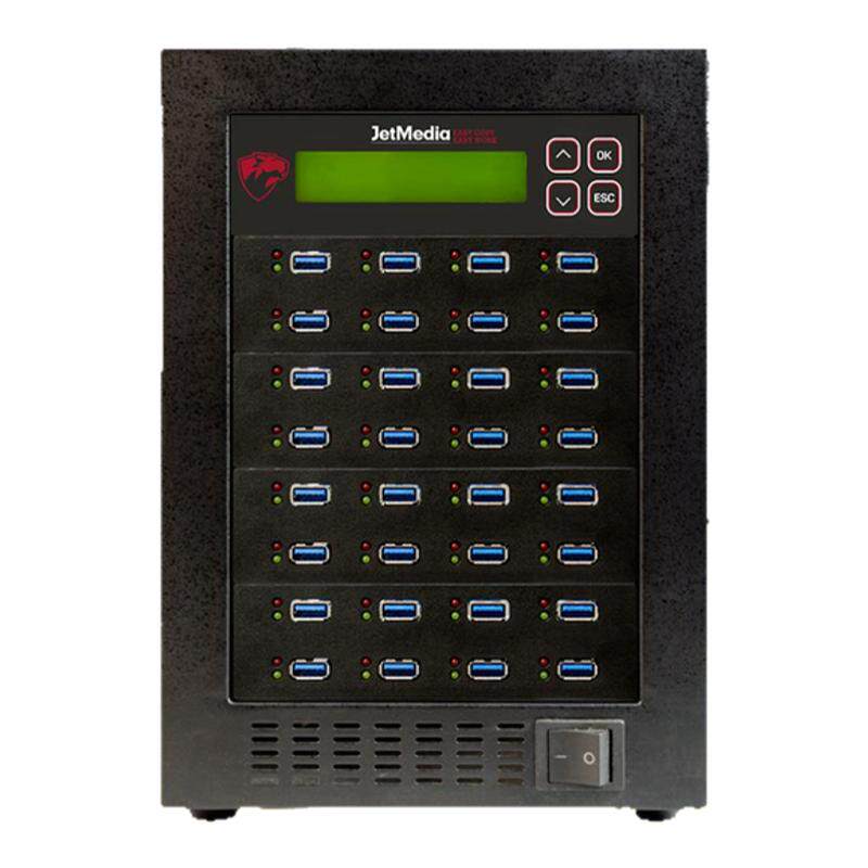 捷美U332高速USB3.0拷贝机1拖31U盘SD卡TF卡复制机克隆机对拷机