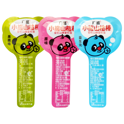 广盛山楂棒多口味无添加散装零食