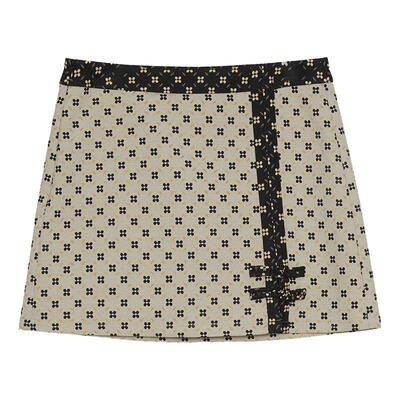 2024超短裙谜底复古新中式