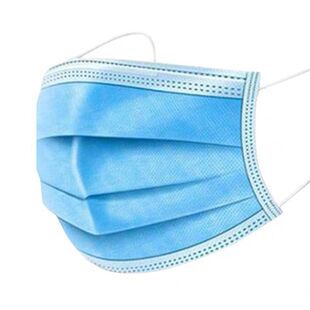现货一次性三层防护口罩鼻面罩含熔喷层成人民用防粉尘透气防雾霾