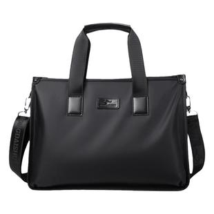 帅桐袋鼠手提包2025新款男休闲公文包单肩斜挎包商务文件包通勤包