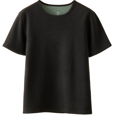 加绒加厚男士冬季内搭短袖