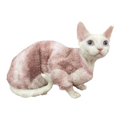 无毛猫衣服斯芬克斯德文秋冬弹力加厚加绒四腿全包护肚珊瑚绒双面