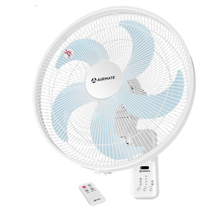 艾美特壁扇挂壁风扇壁挂式电扇挂壁式家用16寸遥控墙壁扇5叶挂扇