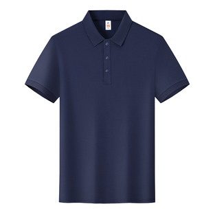 POLO衫定制印LOGO刺绣字图工 作服装订做上衣文化班服团体翻领T恤