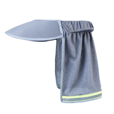 夏季工地防晒透气宽檐安全帽