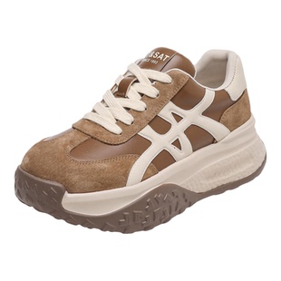 星期六德训鞋女2025秋冬季新款女鞋厚底休闲运动鞋加绒阿甘鞋板鞋