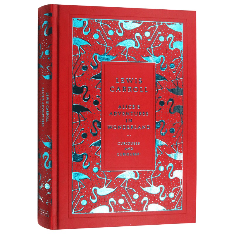 爱丽丝梦游仙境 英文原版小说 Alice’s Adventures in Wonderland 皮革经典系列  路易斯卡罗 英文版原版书籍 正版进口英语书