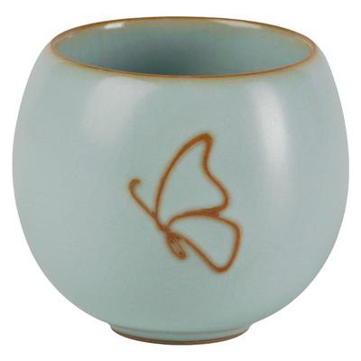 汝窑功夫小茶杯陶瓷单只景德镇