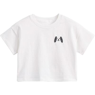 打折马克珍妮男女童纯棉短袖T恤