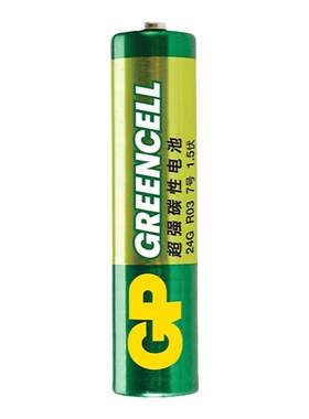 GP超霸5号7号10节绿超干电池