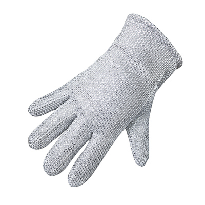 加长加厚五指钢丝手套