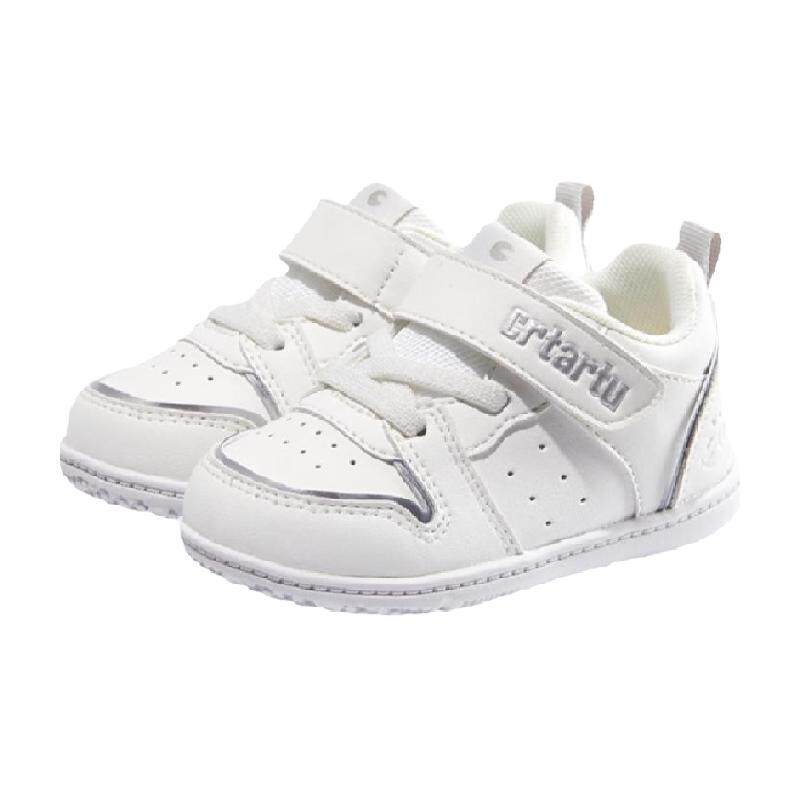 卡特兔冬季加绒新款宝宝运动鞋软底婴儿鞋室内鞋小白鞋婴童机能鞋