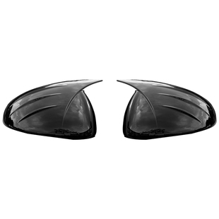 适用于奔驰C260L后视镜罩牛角盖壳E300LGLC300LC200L汽车改装配件