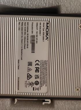 议价MOXA EDS-G509-T 千兆工业以太网交换机 大量现货 活动中