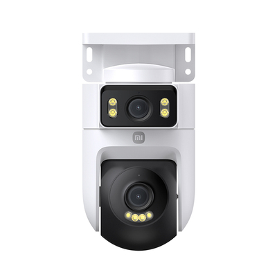 小米摄像头CW500双摄版监控器家用高清防水室外双镜头摄影头夜视高清家用360度无死角手机远程双画面摄像机