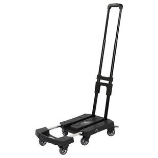 拖车折叠小拉车快递推车板车户外拉杆拉货行李搬运便携家用手拉车