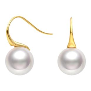 LynnHaven麟玟 EARTH高跟鞋 18K金Akoya海水珍珠耳钉耳饰新年礼物