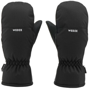 迪卡侬儿童手套冬季宝宝手套小孩保暖女童男童连指滑雪手套KIDO