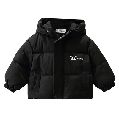 男童冬季帅气加厚羽绒棉服外套潮