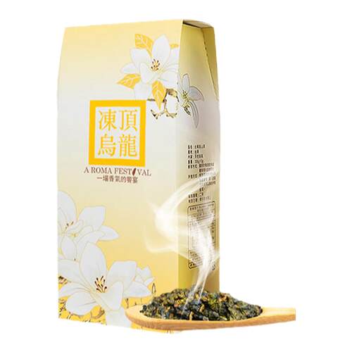台湾鹿谷香冻顶乌龙茶高山茶洞顶乌龙茶叶松竹梅LUG TEA高山乌龙
