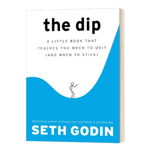 英文原版 The Dip 低谷 赢家与输家之间的距离 精装 英文版 进口英语原版书籍