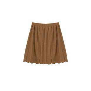 时然大码微胖MM加绒半身裙秋冬女装裙子显瘦遮肚a字遮胯2025新款