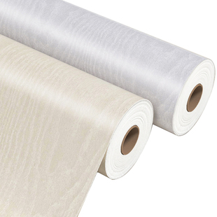 木纹贴纸自粘仿真木旧家具衣橱柜子桌面门翻新改色高级感白色贴膜