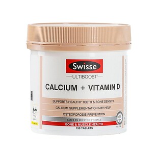 桓游澳洲swisse钙片维生素D娘娘钙柠檬酸中老年成人孕妇补钙150粒