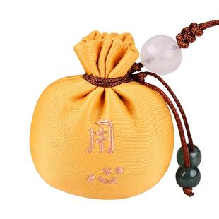 新款小圆球新年香包香料香囊吊坠福袋随身驱蚊刺绣香袋车载挂件