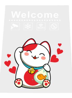 静电玻璃贴饰广告定制