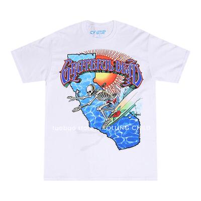 正版GratefulDead摇滚T恤现行版