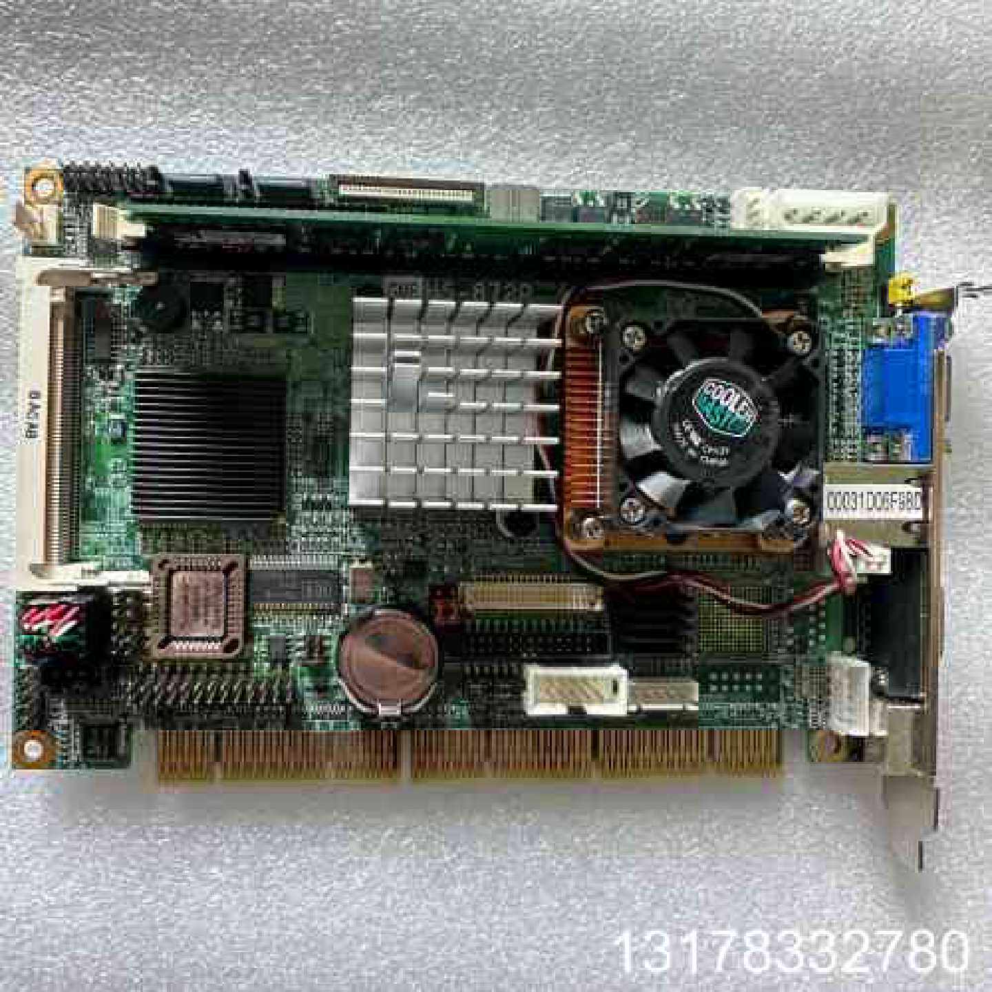 议价肯懋 HS-872P 工控 设备机主板 双网卡 带CPU 风