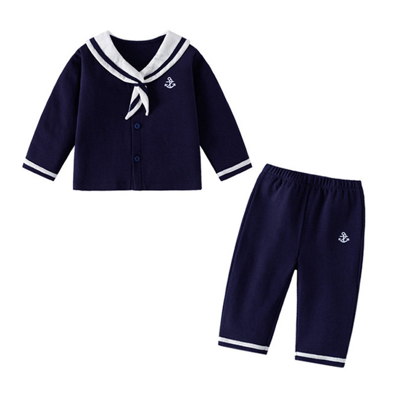 男孩海军制服儿童学院风幼儿园校服宝宝演出服秋冬季套装水手服装