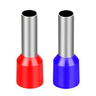 VE管型端子针型铜鼻子欧式冷压接线钳压线插针预绝缘接头针形线耳