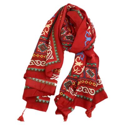 旅游拍照草原沙漠两用防晒丝巾