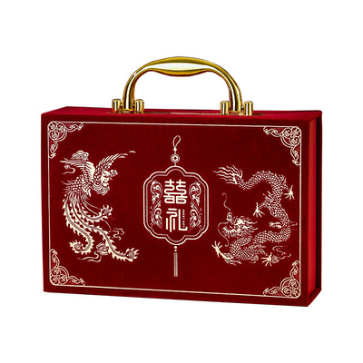 彩礼现金礼盒订婚布置装饰