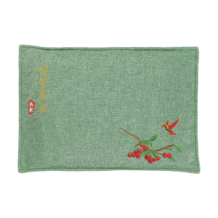 粗盐袋热敷包艾草肩颈腰腿背部中药电加热海盐艾灸热敷袋理疗袋子