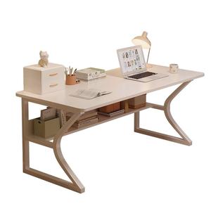 白色电脑桌台式家用办公桌椅套装简易卧室学习书桌现代简约电竞桌