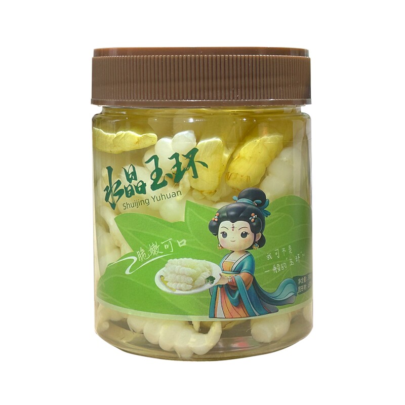 众口馋水晶玉环脆嫩爽口酸甜微辣玉珠泡菜地环开胃下饭菜即食小菜