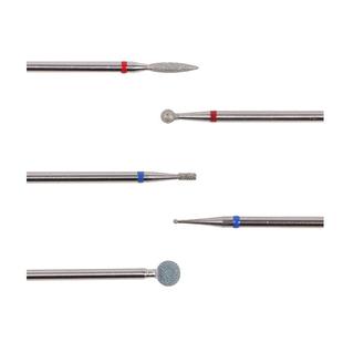 俄式美甲打磨头前置处理去死皮套装开小口袋打磨机通用后缘推立面