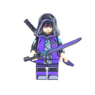 中国积木刺客伍六七积木小人仔567拼装益智儿童玩具礼物第三方