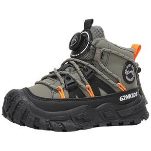 贵人鸟男童运动鞋加绒大棉男童冬季2025新款青少年防滑潮牌雪地靴