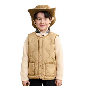 罗蒙儿童羽绒马甲男童2024新款冬季羽绒服内胆内搭校服神器背心女