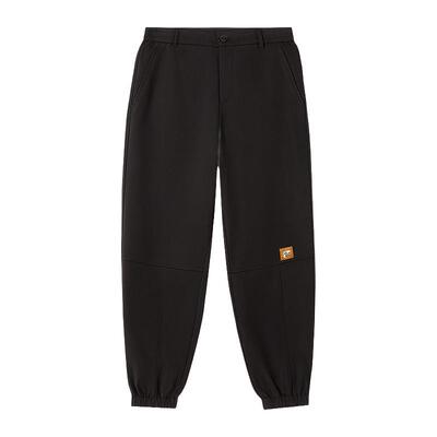 采多宝大码女装胖mm2025冬季新款高腰束脚运动休闲长裤EDK5899